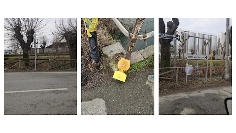 Ghemme, danneggiati numerosi cartelli stradali